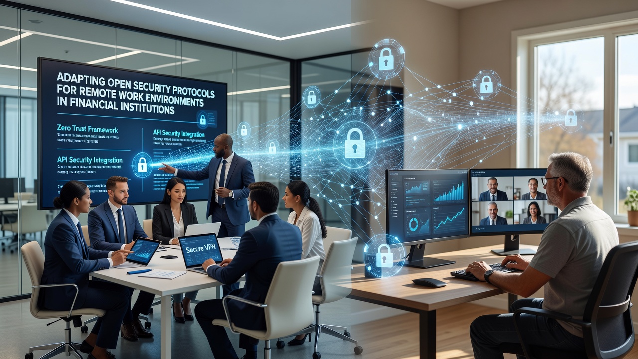 Adapting Open Security Protocols for Remote Work Environments in Financial Institutions